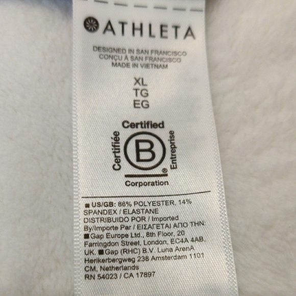 ATHLETA. Pink and Brown Women's Top - Picture 7 of 10